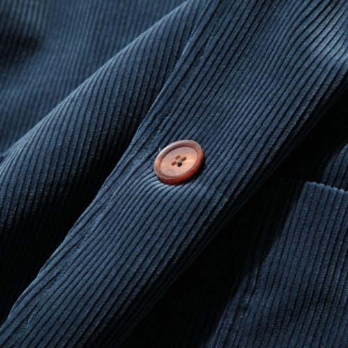AURALEE / オーラリー | WASHED CORDUROY JACKET (メンズ) - Dark Blue 