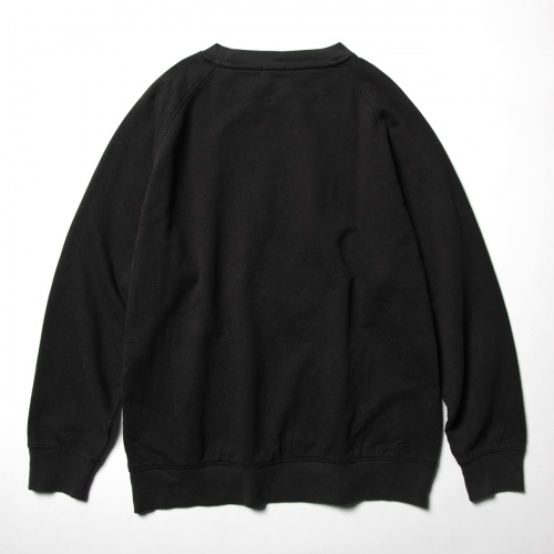 COMOLI / コモリ | インレイ起毛 長袖クルー - Charcoal | 通販 - 正規 