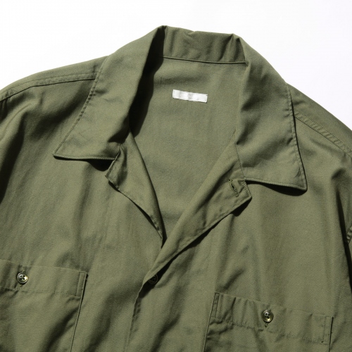 COMOLI / コモリ | OD オープンカラーシャツ - Olive | 通販 - 正規 