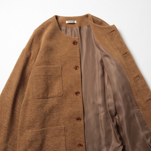 AURALEE / オーラリー | WOOL COTTON MOLE BLOUSON (レディース 