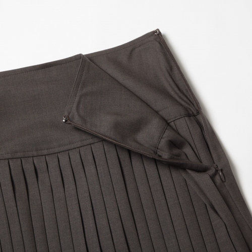 AURALEE / オーラリー | SUPER FINE TROPICAL WOOL PLEATED SKIRT 