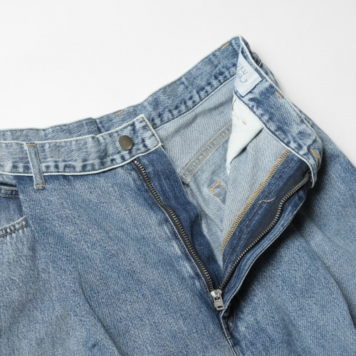 新品 URU 別注 COTTON DENIM - STRAIGHT PANTS Wtaps