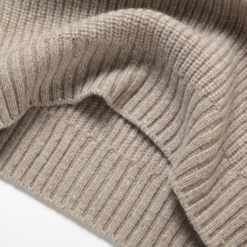 FUJITO / フジト | Rib Knit Sweater - Beige | 通販 - 正規取扱店 