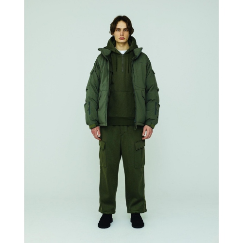 DAIWA PIER39 / ダイワピア39 | TECH PADDING MIL JACKET 2022 - Black 