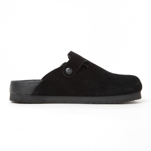Needles / ニードルズ | Clog Sandal - Suede Lthr. - Black | 通販 