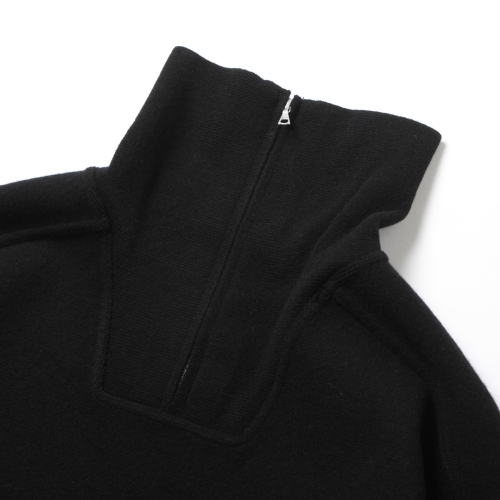 AURALEE / オーラリー | HEAVY MILANO RIB KNIT ZIP TURTLE (メンズ 