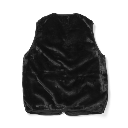 South2 West8 / サウスツーウエストエイト | Piping Vest - Micro Fur 