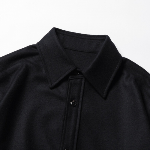 URU / ウル | WOOL JERSEY / LONG SLEEVE SHIRTS - Navy | 通販 - 正規 