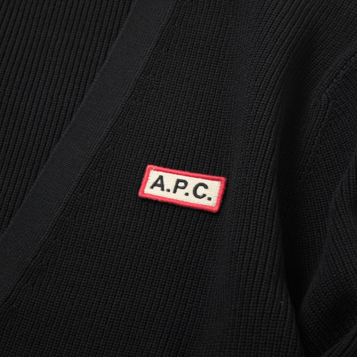 A.P.C. / アーペーセー | Leon カーディガン - Black | 通販 - 正規 