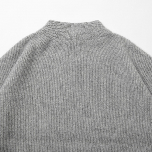 BATONER / バトナー | FINGER HALL BIG MOCK NECK (レディース) - Gray 