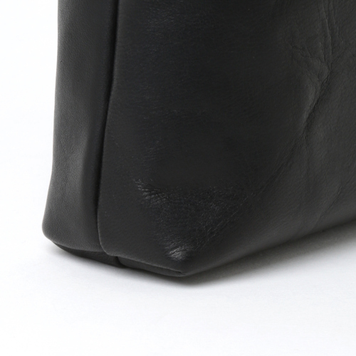 MOTO / モト | BAG50 ホースレザー ツールバッグ (ラージ) - Black 