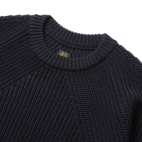 BATONER / バトナー | SIGNATURE CREW NECK (メンズ) - Navy | 通販 