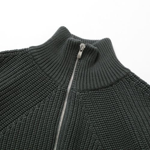 BATONER / バトナー | SIGNATURE DRIVERS KNIT (メンズ) - Charcoal 