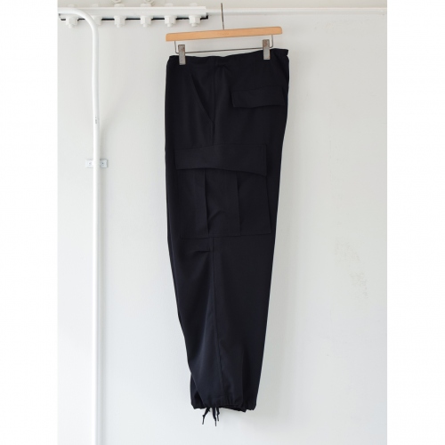 COMOLI / コモリ | ウールギャバ 6Pパンツ - Navy | 通販 - 正規取扱店 