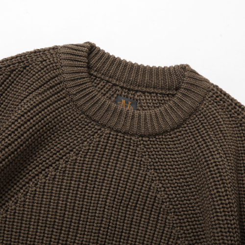 BATONER / バトナー | SIGNATURE CREW NECK (レディース) - Olive 