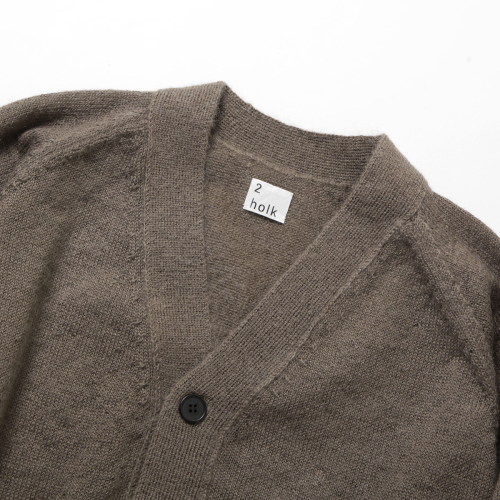 holk / ホーク | cardigan - Mocha | 通販 - 正規取扱店 | COLLECT 