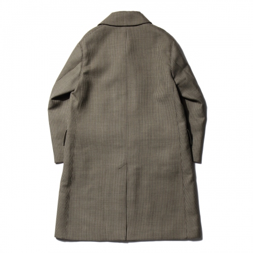 AURALEE / オーラリー | DOUBLE FACE CHECK LONG COAT (メンズ  