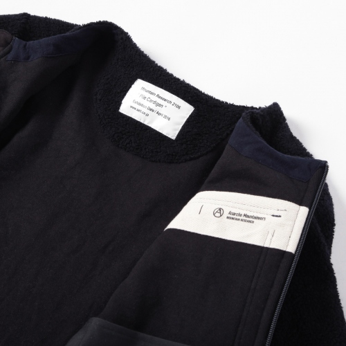 RESEARCH | Pile Cardigan - Navy | 通販 - 正規取扱店 | COLLECT 