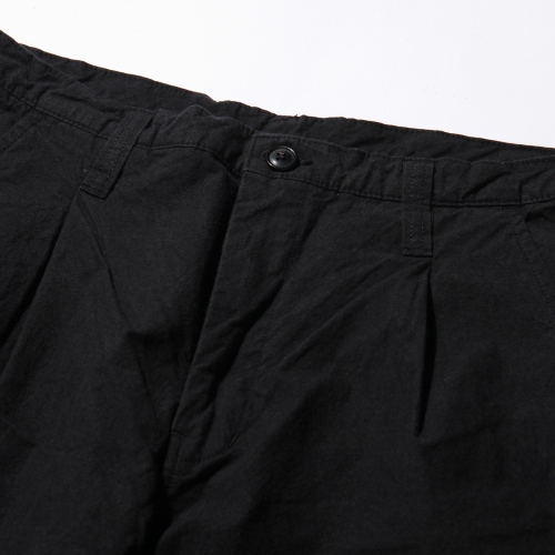 Porter Classic / ポータークラシック | LOCAL BLACK CROPPED PANTS 