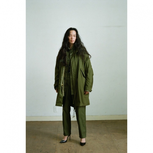 CIOTA / シオタ | スビンコットン ナイロンオックス M65 フィッシュ 