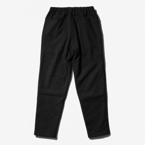 COMOLI / コモリ | ウールジャージ ドローストリングパンツ - Charcoal 
