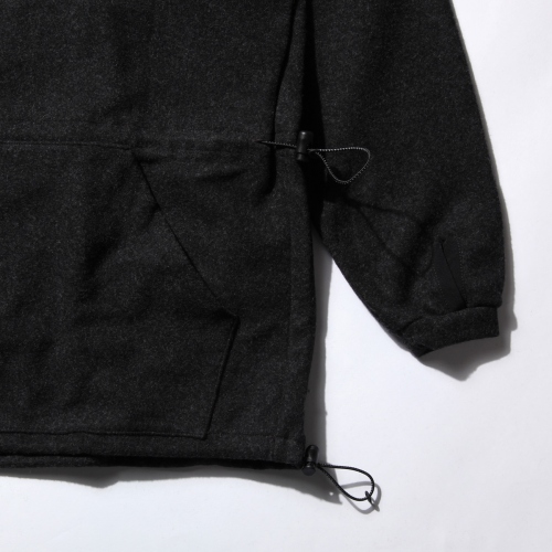 COMOLI / コモリ | ウールジャージ プルオーバー - Charcoal | 通販 
