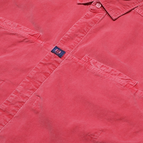 C.E / シーイー | OVERDYE CORD DESIGN BIG SHIRT - Pink | 通販 
