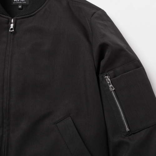 A.P.C. / アーペーセー | MA-1 ブルゾン - Black | 通販 - 正規取扱店 