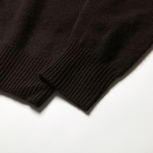 COMOLI / コモリ | ラムズウール タートルネックニット - Brown | 通販 