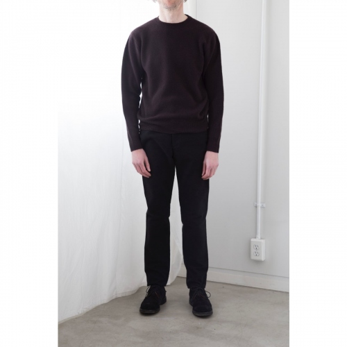 COMOLI / コモリ | ラムズウール タートルネックニット - Brown | 通販 