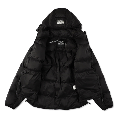 WIND AND SEA / ウィンダンシー | TAION x WDS HOODED DOWN - Black 