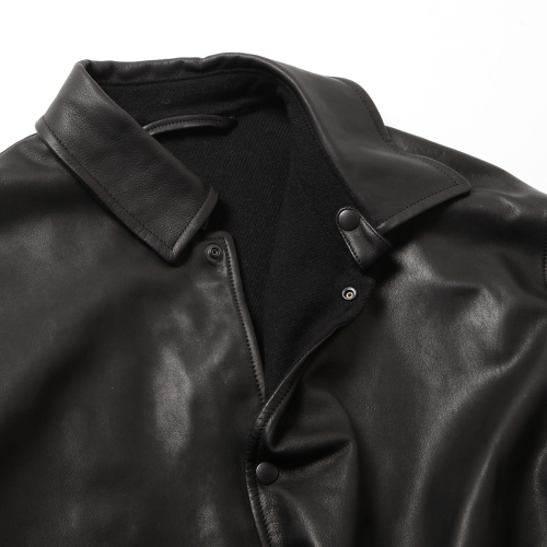 COMOLI / コモリ | シープスキン コーチジャケット - Black | 通販 