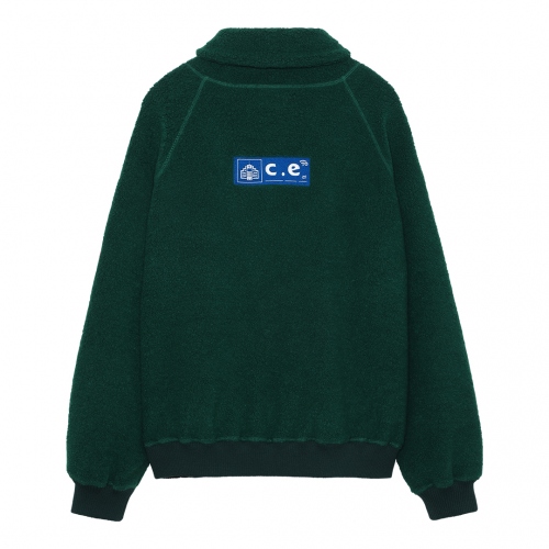 C.E / シーイー | WOOL/POLY FLEECE PULLOVER- Green | 通販 - 正規 