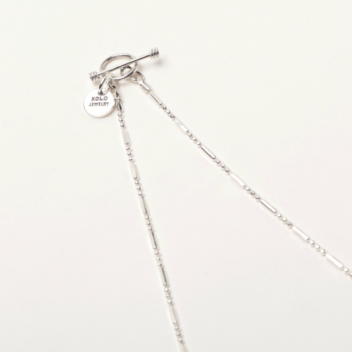 XOLO JEWELRY / ショロ ジュエリー | pipe link necklace - Silver 925 