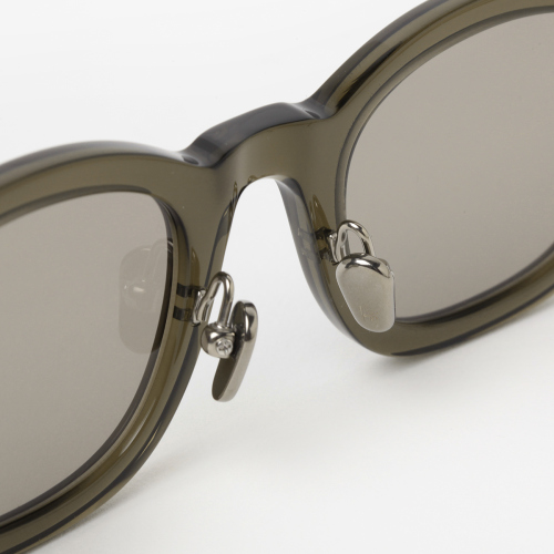 kearny / カーニー | martin - Khaki × Antique Gold / lens Gray 