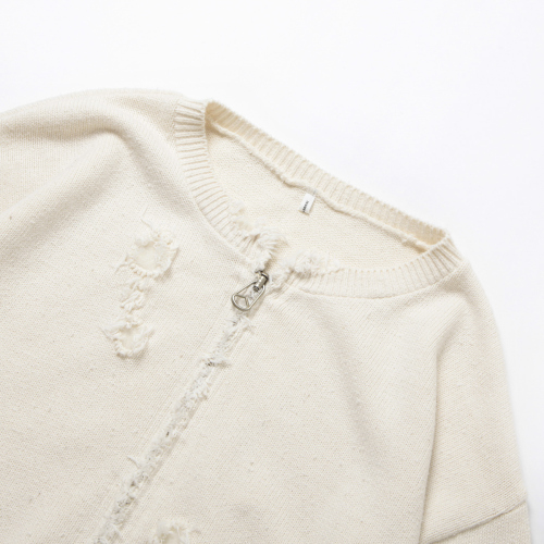 ISSUETHINGS / イシューシングス | type49 cotton cardigan - natural  