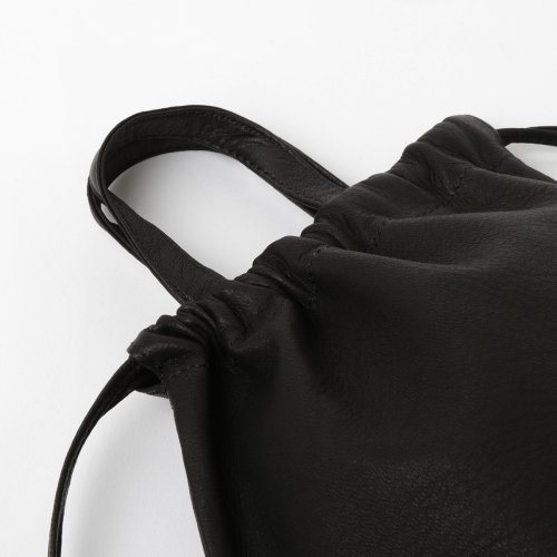 Aeta / アエタ | DA114 Double Faced DRAWSTRING POUCH +handle : M 