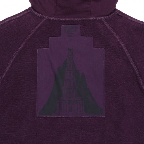 C.E / シーイー | OVERDYE ZIG-BOY BIG HEAVY HOODY - Purple | 通販 