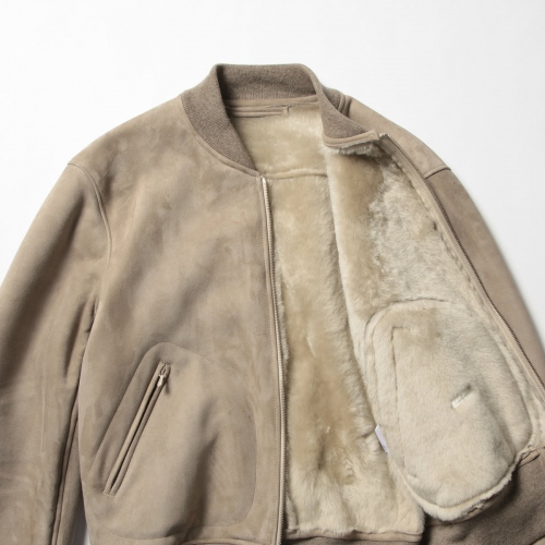 COMOLI シープスキン フライトジャケット sheepskin flight（コモリ 
