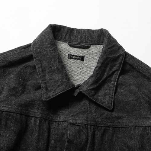 COMOLI / コモリ | デニムジャケット - Black / Ecru | 通販 - 正規  