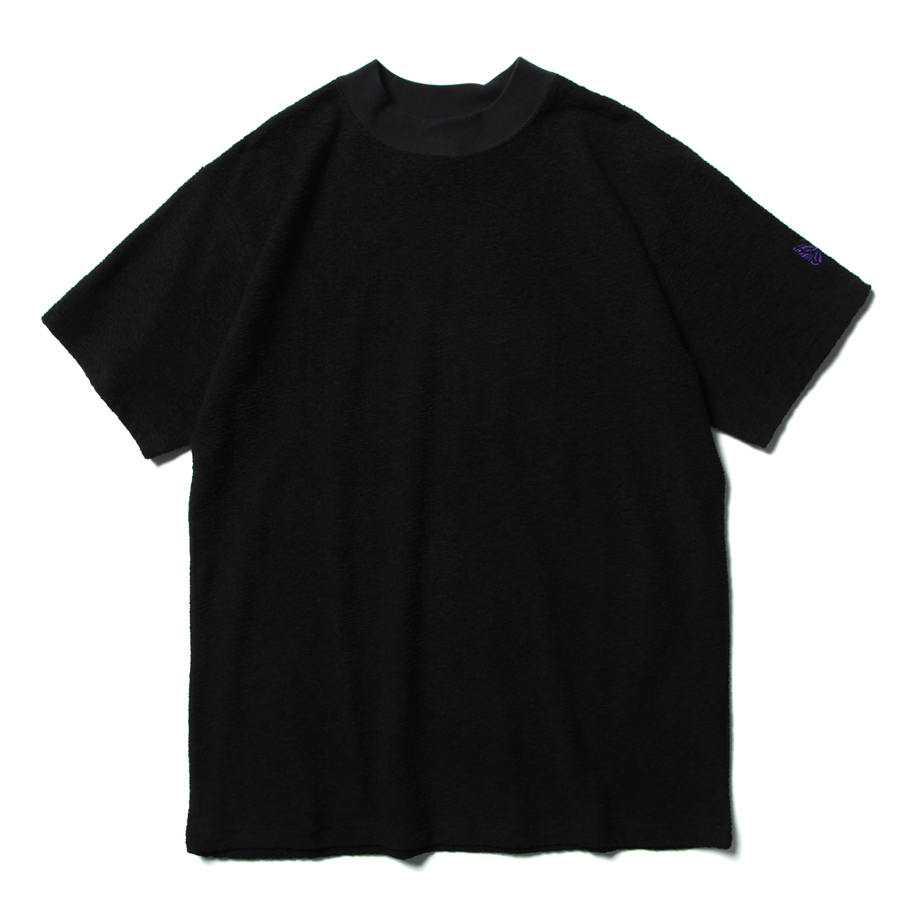 Needles / ニードルズ | S/S Mock Neck Tee - Cotton Pile