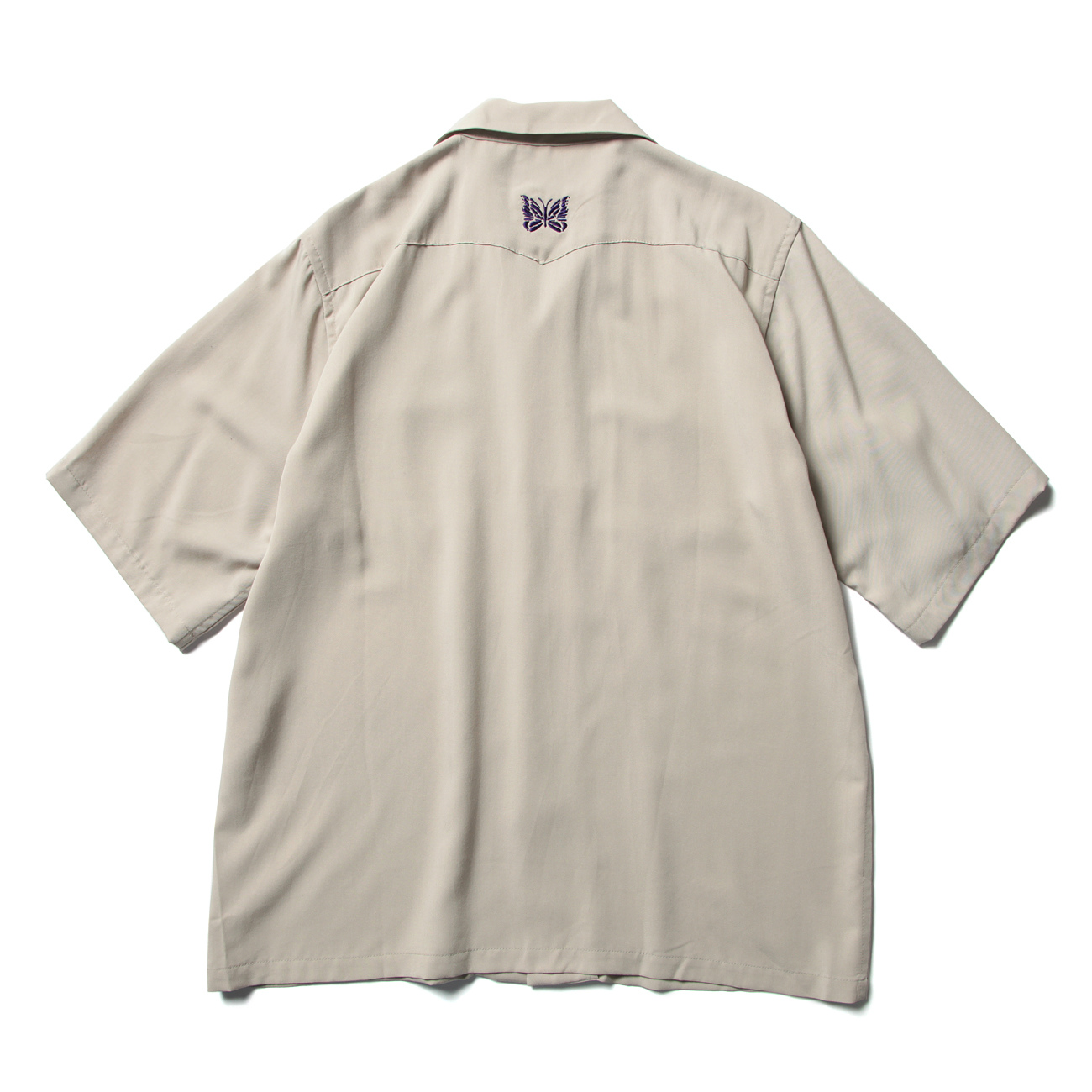 Needles / ニードルズ | S/S Cowboy One-Up Shirt - R/PE Twill - Beige | 通販 - 正規取扱店  | COLLECT STORE / コレクトストア