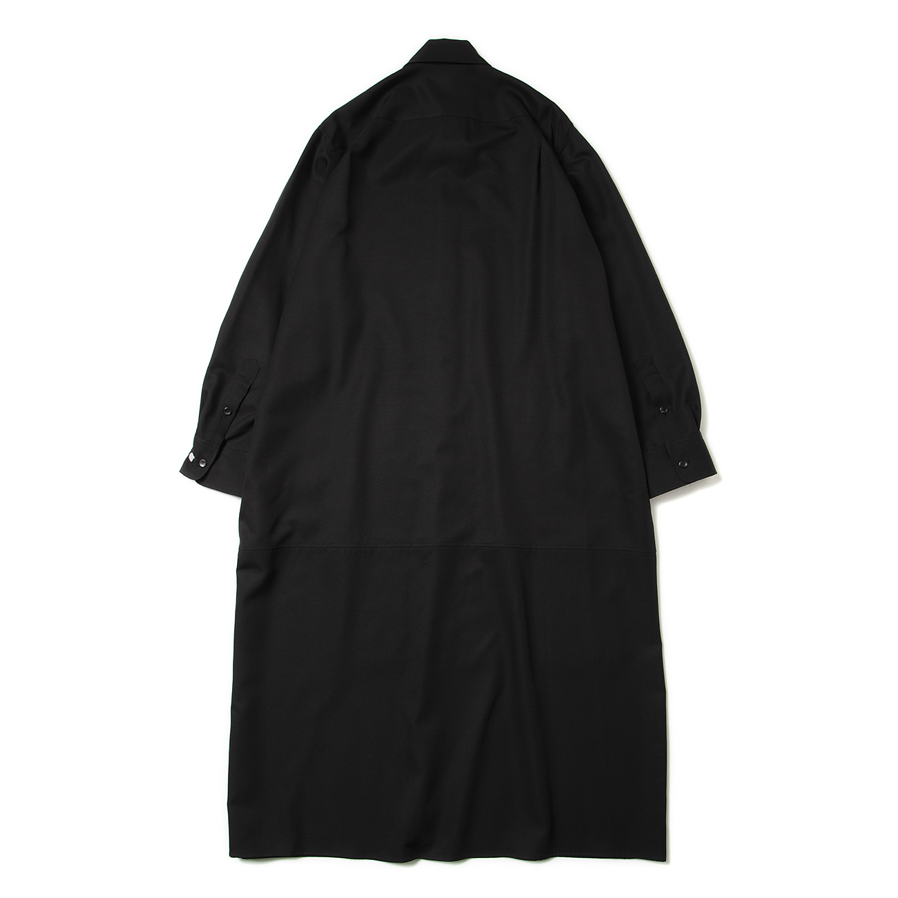 th products / ティーエイチプロダクツ | Long Shirt Coat - Black