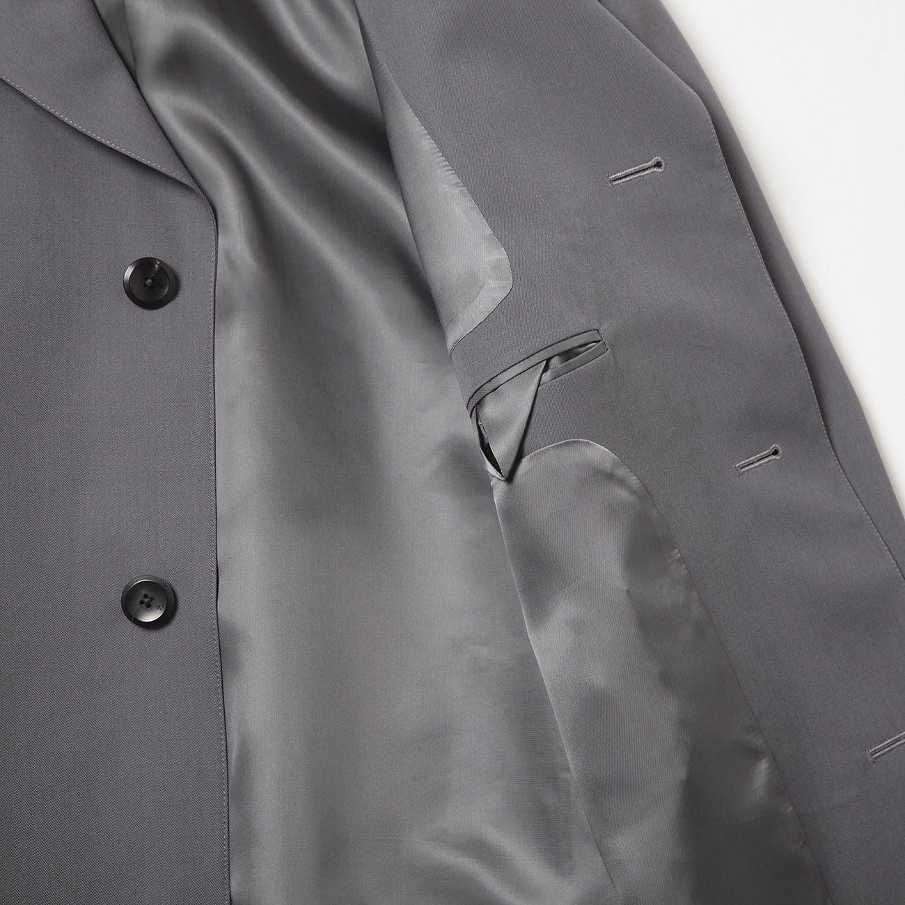 th products / ティーエイチプロダクツ | Double Pocket Coat - Gray