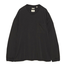 nanamica / ナナミカ | OOAL L/S Pocket Tee - Charcoal