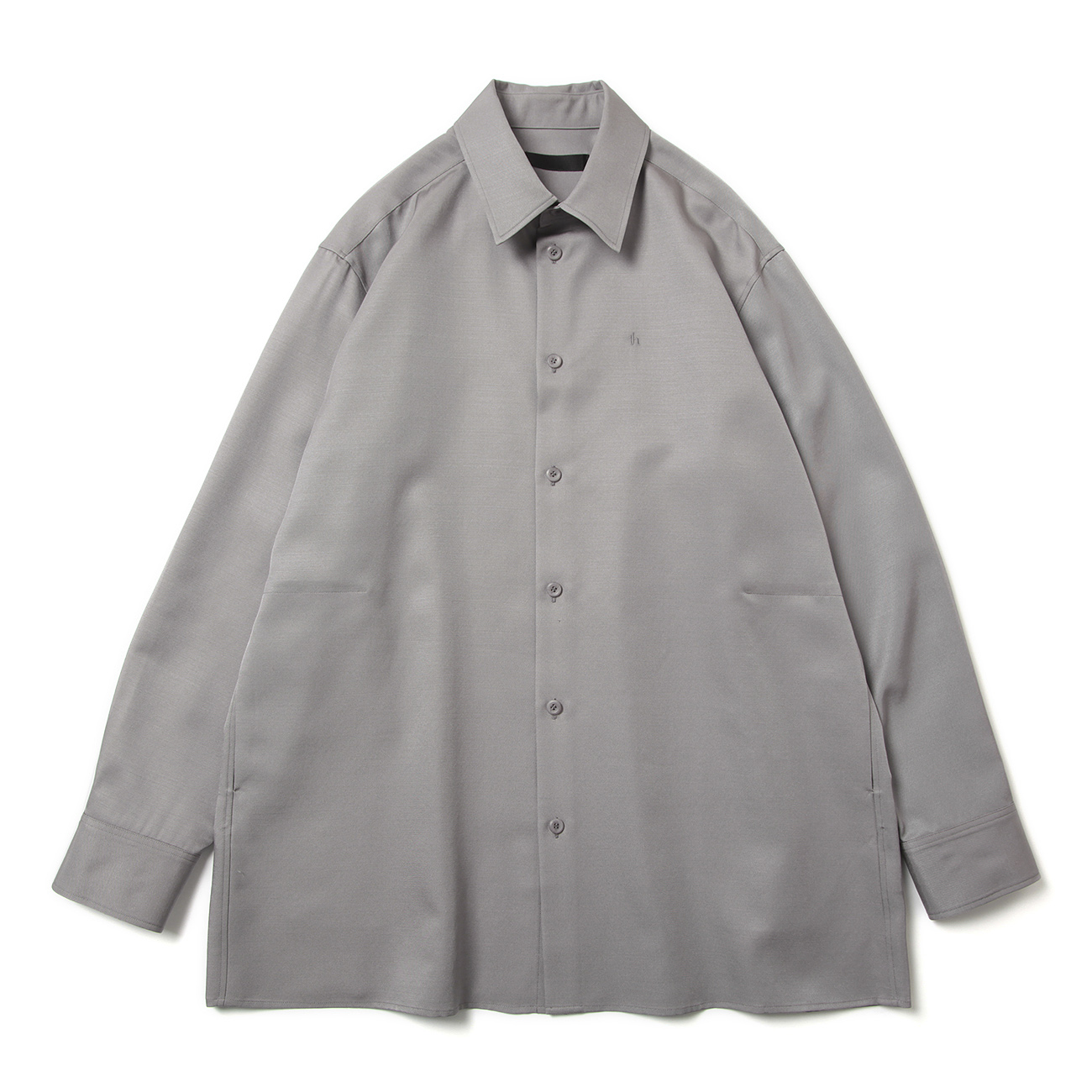 th products / ティーエイチプロダクツ | Midsize Shirt - Gray | 通販