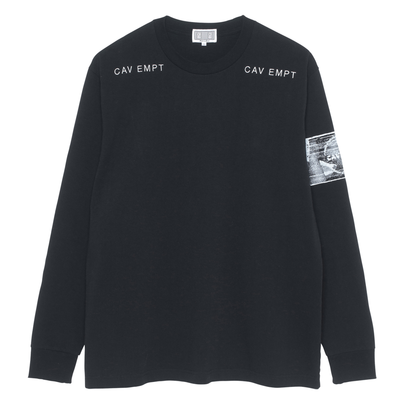 CAVEMPT LONG SLEEVE T - Black