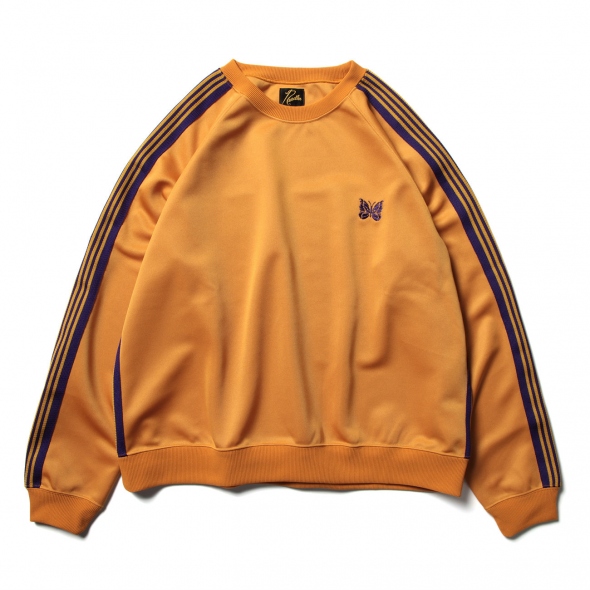 トップス needles track crew neck shirt yellow 01051718_61d5545a2ba1e.jpg