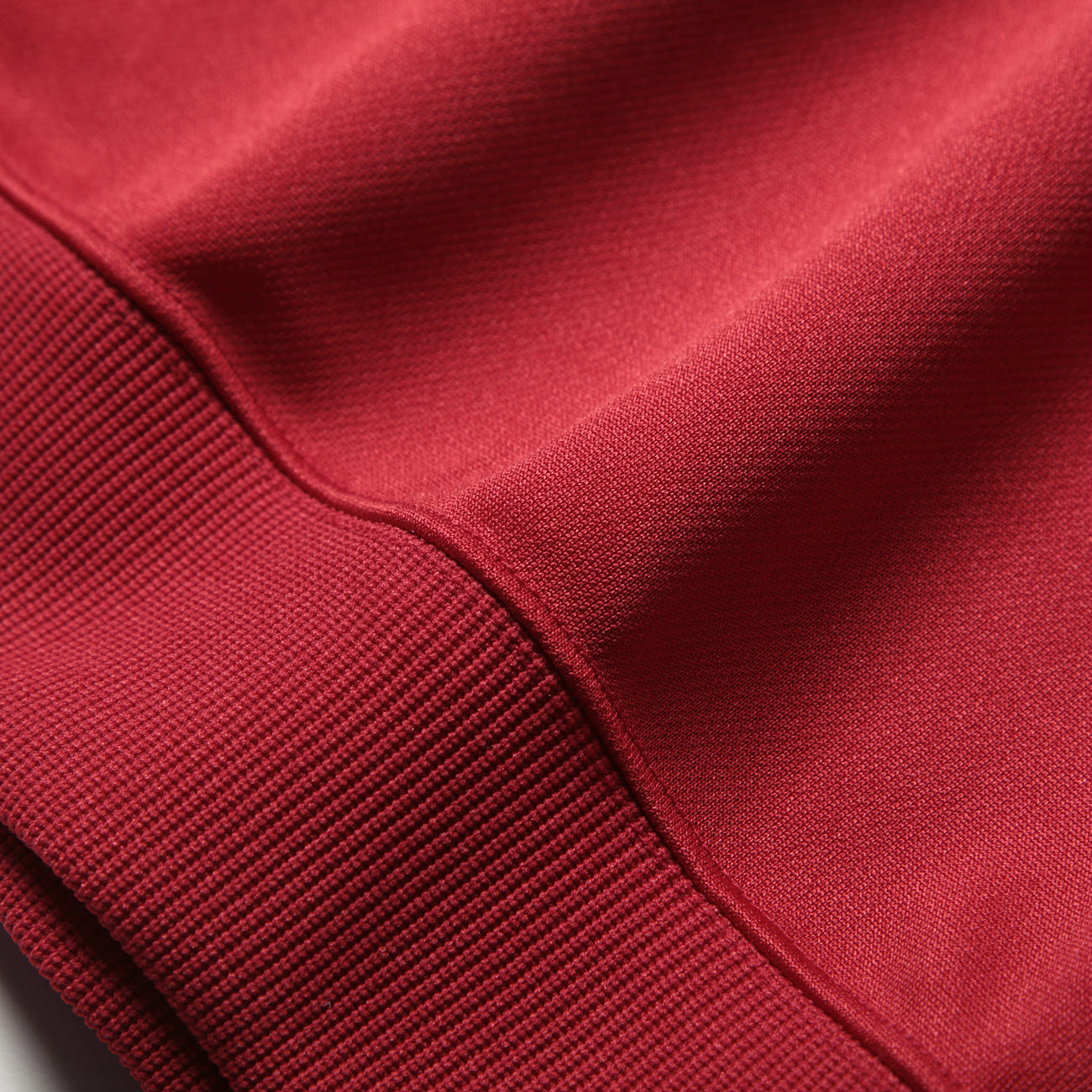 Needles / ニードルズ | Track Crew Neck Shirt - Poly Smooth - Red