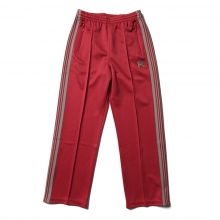 Needles / ニードルズ | Track Crew Neck Shirt - Poly Smooth - Red